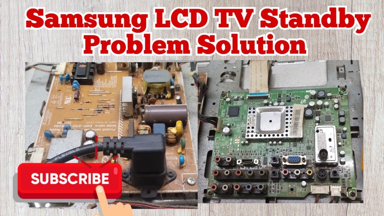 Samsung LCD TV Standby Problem Solution 🔥LA22A450C1 Samsung LCD TV ...