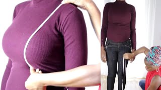 How to Take Full Body Measurement for Dress, Top and Skirts