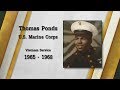 Thomas Ponds | Stories of Service | Vietnam