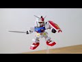 【模型開箱】日本兩大經典作品kitty與鋼彈竟然聯名啦💖｜bandai sd系列 初鋼rx 78 2 x 凱蒂貓hello kitty 組裝模型