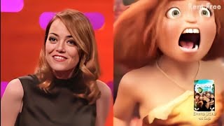 Celebrities Voicing Iconic Characters..Best Compilation Ever!