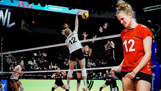 Great Power Spikes by Hanna Orthmann | VNL 2022 | HD