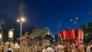 令和5年 2023年 恩智神社 夏祭り 天王の森