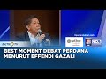 Best Moment Debat Perdana Menurut Effendi Gazali