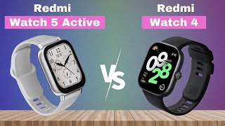 Redmi Watch 5 Active vs Redmi Watch 4