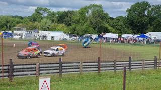 British Autograss Series Rd 1 Evesham day 1 22nd June 2024 Class 2 5 Roll