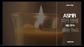 [월스팍] ASMR 자기 전에 듣는 뉴스 8월6일~8월12일