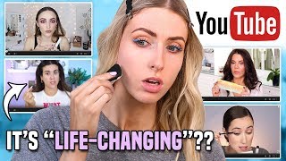 "LIFE-CHANGING" Foundation?!? BEAUTY GURUS Made Me BUY IT... What's ACTUALLY GOOD?!