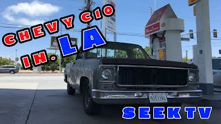 【アメ車チャンネル シボレー Ｃ10】♯SEEK TV　アメ車ドライブinロサンゼルス！！ 1976ｙシボレーC10★★