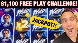 $1100 Freeplay Challenge - Zorro’s Wild Ride \u0026 Mighty Cash Double Up!