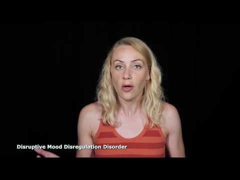 What are the causes of disruptive mood dysregulation disorder?