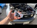 How to fix a misfire on a 2008 Ford Mustang GT PCV tube, fuel injectors, spark plugs!