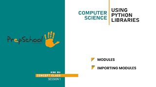 DAY 11 | COMPUTER SCIENCE | CBSE XII | USING PYTHON LIBRARIES | L1
