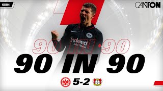 "Ist heute der Tag der geilen Tore?" I He/Ro zu Gast bei FM I Eintracht - Leverkusen | "90 in 90"