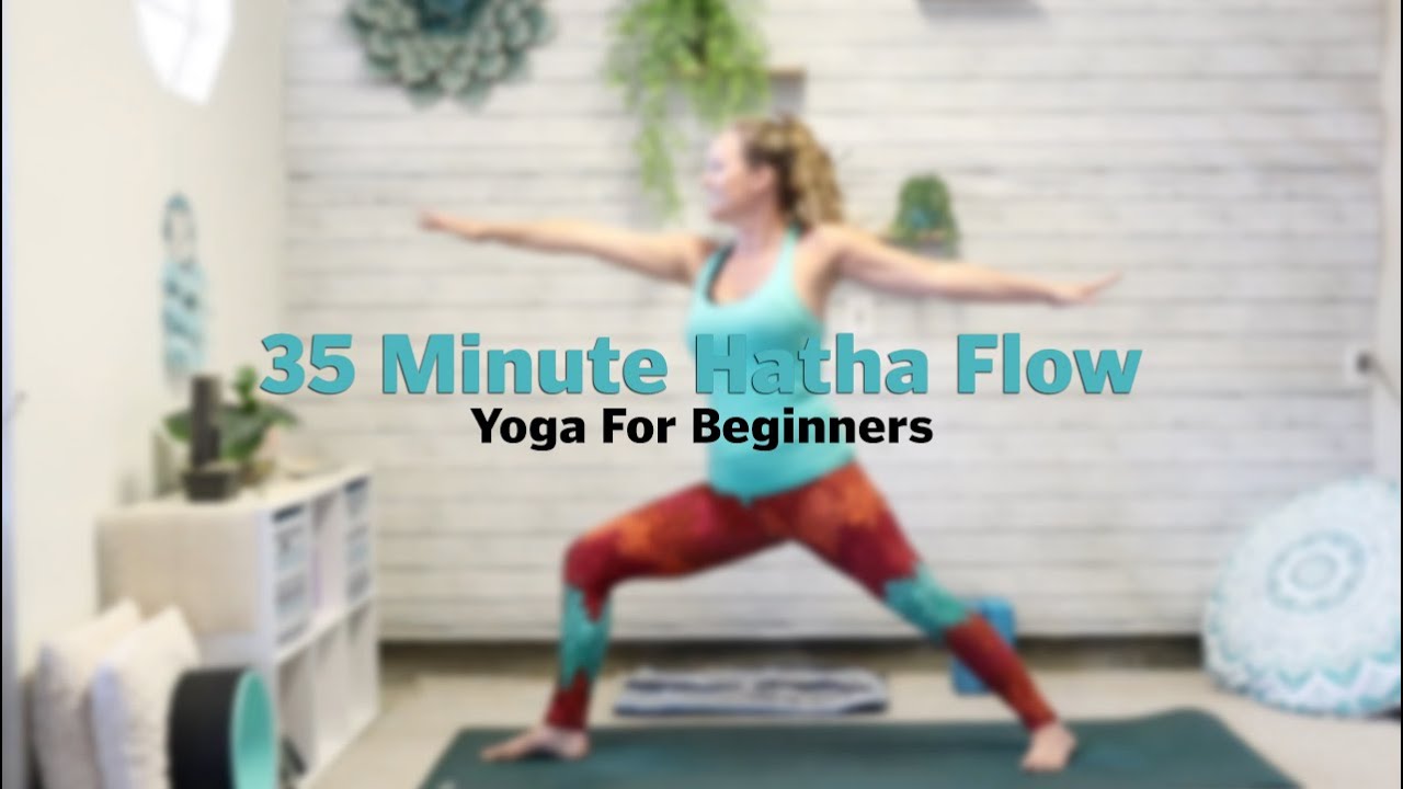 Yoga For Beginners | 35 Minute Hatha Flow - YouTube