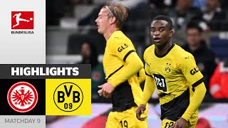 Triple-Comeback From BVB! | Frankfurt - Dortmund 3-3 | Highlights | Matchday 9 – Bundesliga 2023/24