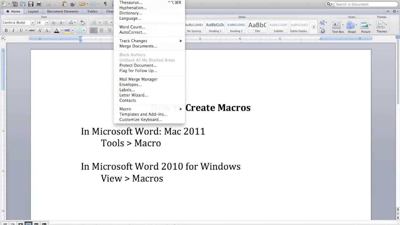 Word Macro Enabled Template Toptemplate My Id