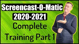 Complete training: Screencast-o-matic 2021 Part 1  #screencastomatic #screenrecording