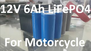 12V Lifepo4 battery to replace old LA Battery for motorcycle