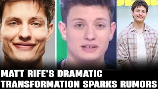 Matt Rife's Dramatic Transformation Sparks Plastic Surgery Rumors