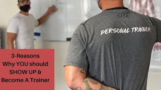 3-reasons to become a personal trainer at Show Up Fitness Internship LA / SD / Santa Monica