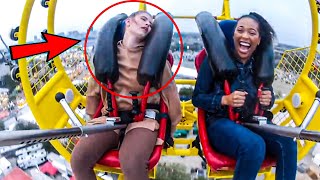 Guys Passing Out - Top 5 SCARIEST Slingshot Ride