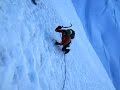 Mt Aspiring South Face, New Route, Shooting Star 5+