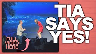 Bachelor Proposal! Tia Booth Says Yes LIVE In Atlanta - All The Details