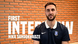 THE FIRST INTERVIEW | Nika Sandokhadze | สัมภาษณ์แรกในสีเสื้อ “บีจีพียู” ของ “นิก้า ซานโดคัดเซ่”