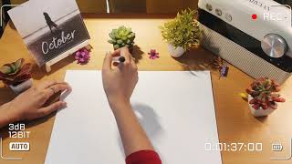 OCTOBER (Feat. Suyash, Saurabh Trivedi) | Official Handwritten Lyric Video | Shachi Pathak