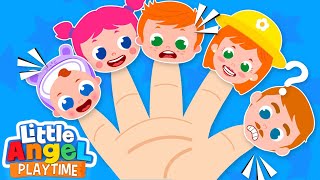 Daddy Finger, Mommy Finger | Finger Family Song | Fun Sing Along Songs by Little Angel Playtime