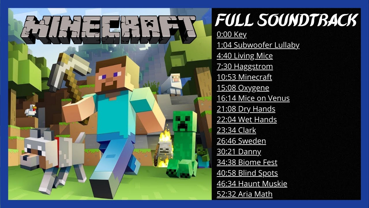 Minecraft Ost Full Soundtrack Original Music 4k