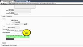 Ayuda o tutorial como agregar imagen a una categoria o menu | SIEV 13