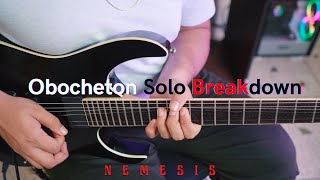 Nemesis - Obocheton Solo Lesson / Breakdown.