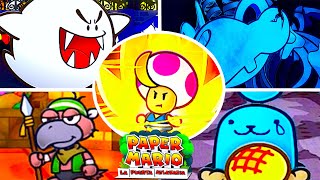 Todos los Jefes Secretos (Nuevos Jefes Incluidos) | Paper Mario: La Puerta Milenaria Nintendo Switch