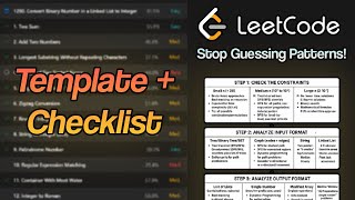 How to Instantly Recognize Leetcode Patterns (500 problems later)