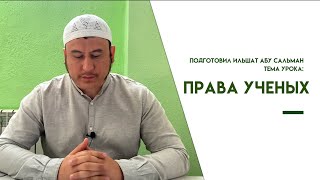 Права ученых в Исламе || Ильшат абу Сальман #ислам #истина #коран #сунна