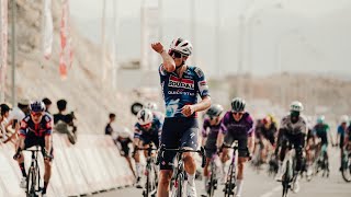 Tour of Oman 2025 - Stage 2 highlights... Louis Vervaeke takes his first pro win and a massive crash