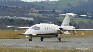 ES-KLT - Piaggio P.180 Avanti - Diamond Sky | Saint-Etienne Loire Airport [EBU/LFMH]