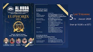 EUPHORIA 2024 33rd Annual Day Celebration || AL HUDA ENGLISH SCHOOL VANDANAM