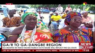 Greater Accra Region to change to Ga-Dangbe Region