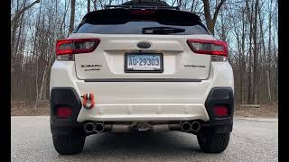 Nameless 5” quad tip Exhaust Subaru Crosstrek [Rev]