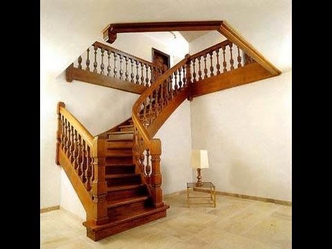 Kerala style wooden staircase designs modern Kerala style wooden staircase designs modern