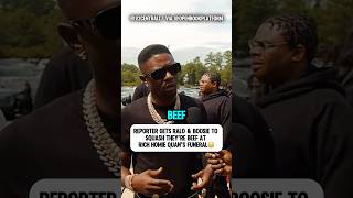 He Tried To Get Boosie \u0026 Ralo To Squash Their Beef At Rich Homie Quan’s Funeral😳 #boosie #ralo ￼