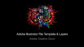 Adobe Illustrator File Template & Layers