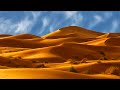 It snows in the Sahara Desert