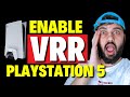 How to Enable VRR on PS5