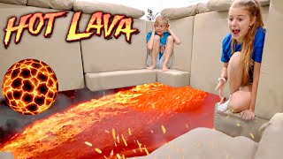 Last To Leave Lava Couch Fort Castle With Temptations!