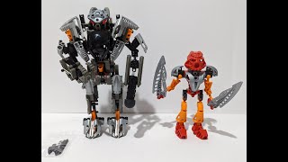 LEGO Bionicle Titans Mech Warrior 8557 Exo-Toa \u0026 8572 Tahu Nuva Ebay Listing