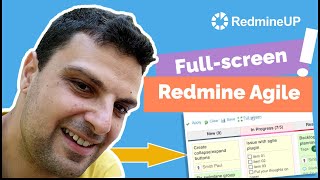 Redmine Agile plugin full-screen feature